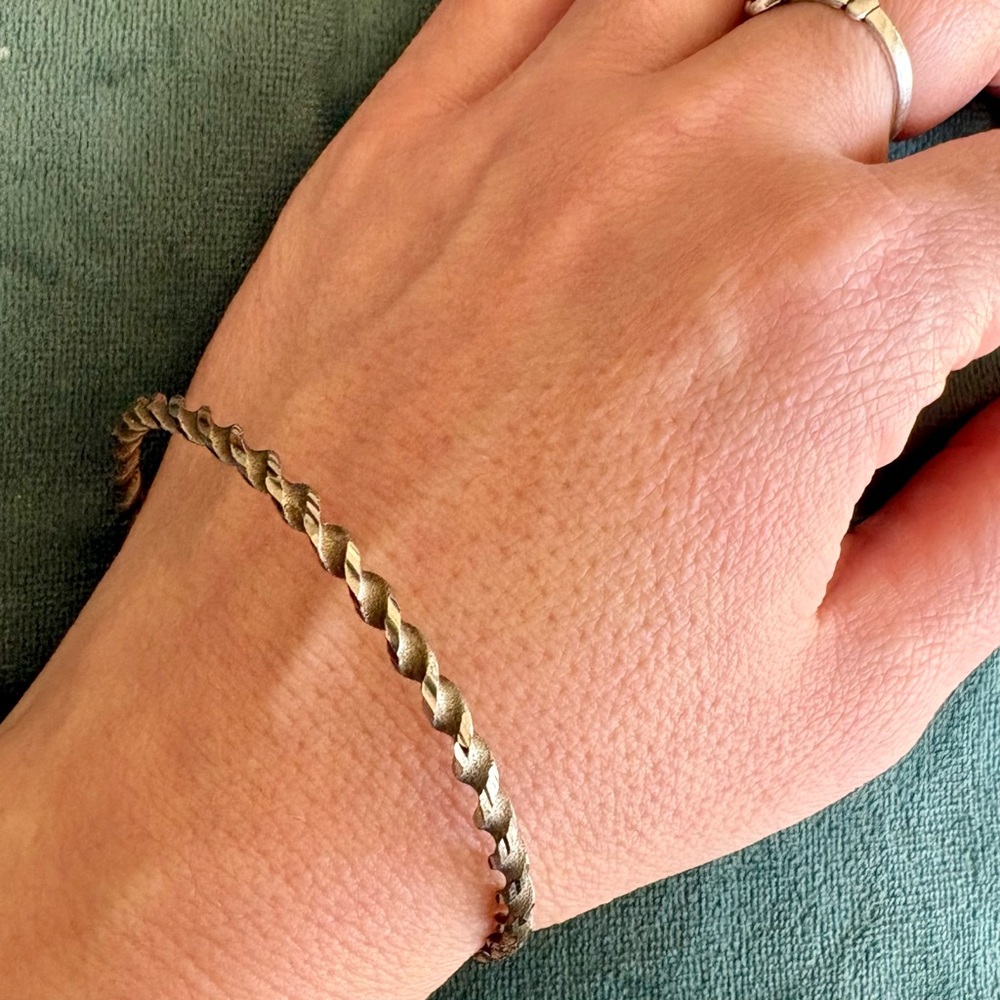 3 FOR $25: Twisted Rope Design Bangle - Picture 3 of 4